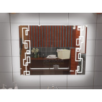 Зеркало для ванной с подсветкой Ливорно 120х60 см