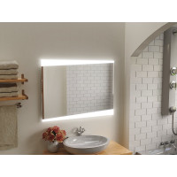 Зеркало для ванной с подсветкой Вернанте 100х80 см